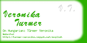 veronika turmer business card